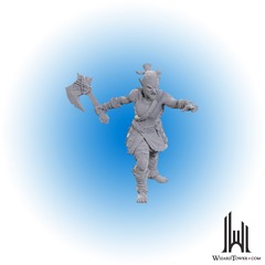 Pathfinder Deep Cuts Unpainted Miniatures: Lifeleecher Brawler